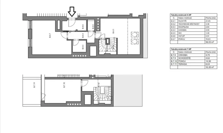 Pronájem bytu 2+1, Praha - Vinohrady, Korunní, 82 m2