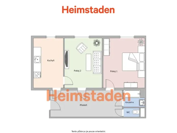 Pronájem bytu 2+1, Havířov - Město, Dvořákova, 63 m2