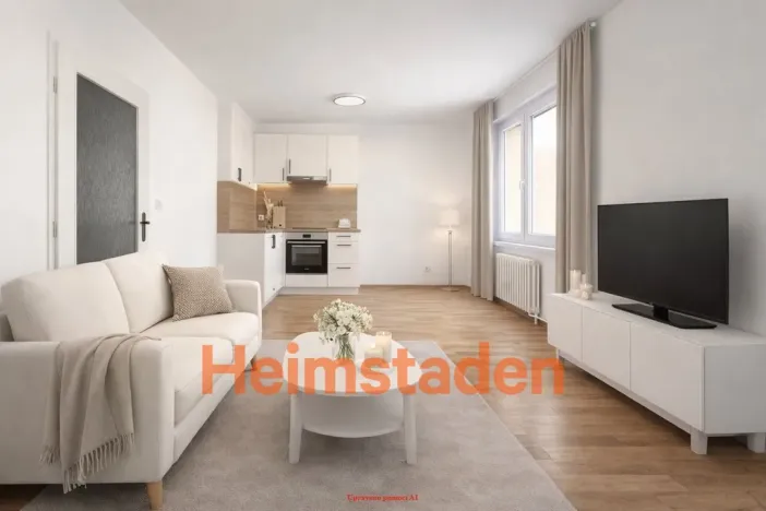 Pronájem bytu 2+kk, Frýdek-Místek - Frýdek, Nad Stadionem, 38 m2