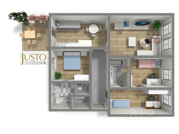 Prodej bytu 4+kk, Písek, Burketova, 108 m2