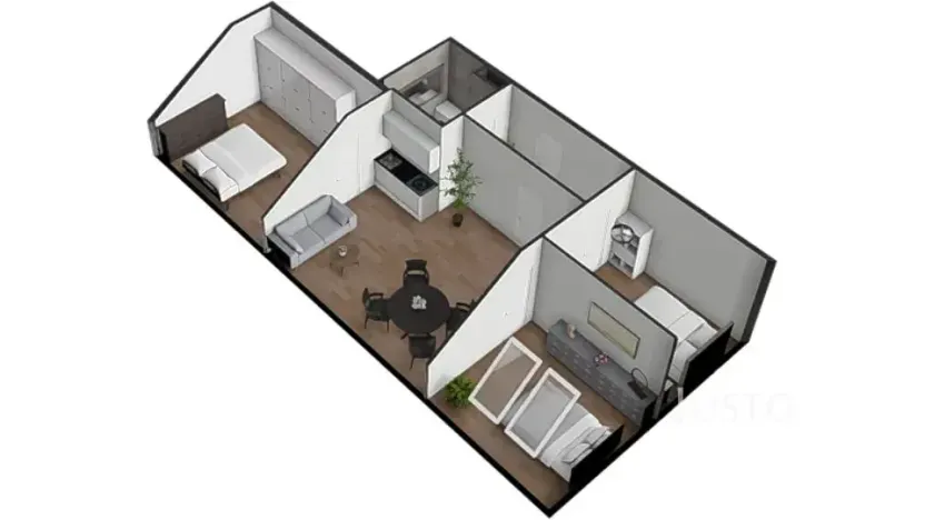 Prodej bytu 4+kk, Písek, Pražská, 71 m2