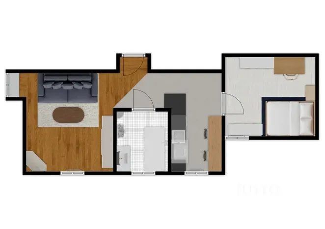 Prodej bytu 2+kk, Vráž, 51 m2