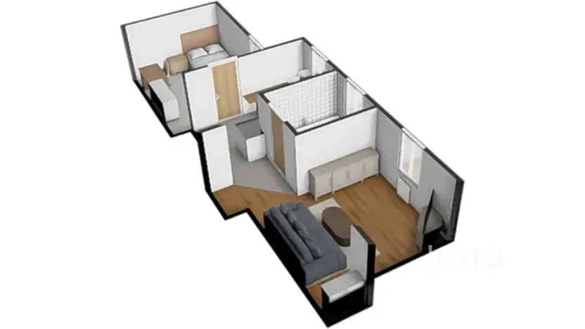 Prodej bytu 2+kk, Vráž, 51 m2