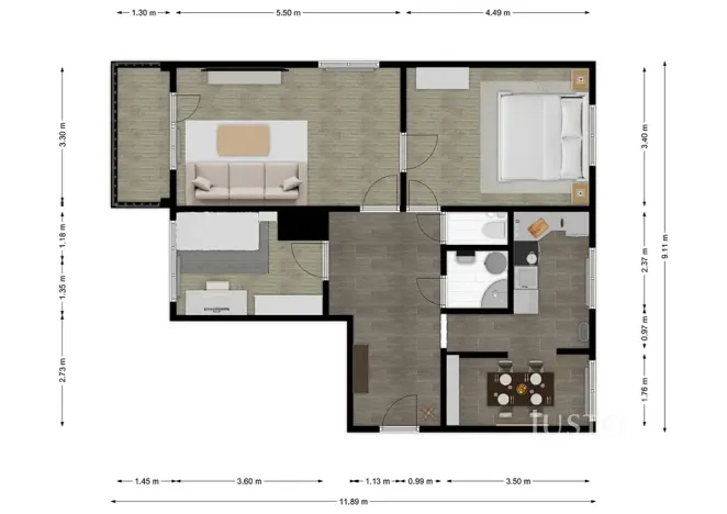 Prodej bytu 3+1, Písek, Ke Střelnici, 78 m2