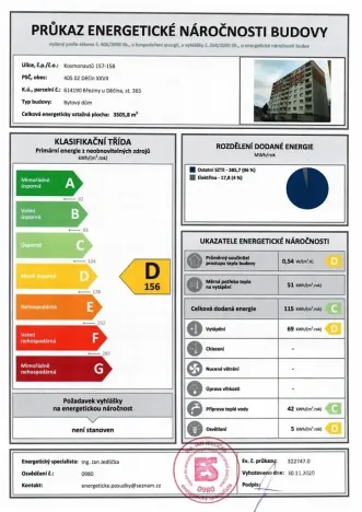 Prodej podílu bytu 3+1, Děčín, Kosmonautů, 79 m2