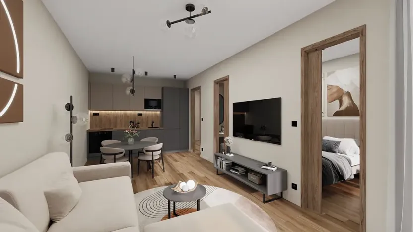 Prodej bytu 2+kk, Praha - Košíře, Hlaváčkova, 46 m2