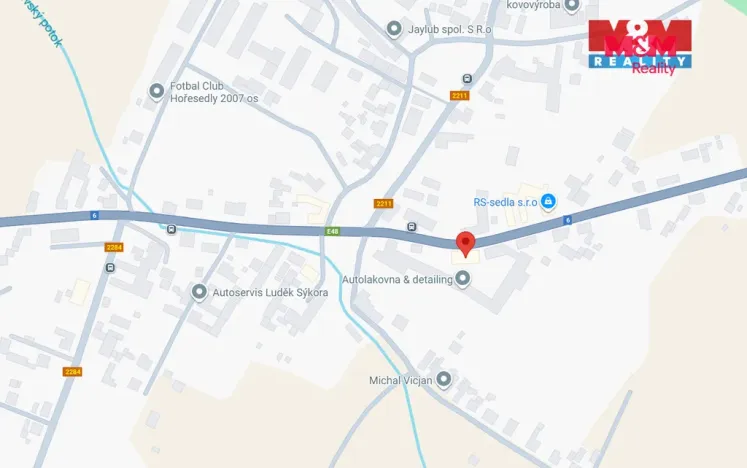 Pronájem skladu, Hořesedly, 80 m2