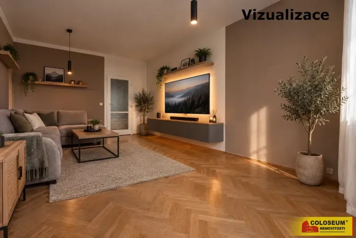 Prodej bytu 3+1, Brno - Lesná, 74 m2