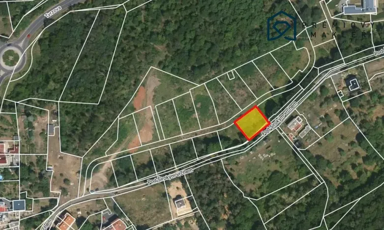 Prodej pozemku, Most, 609 m2