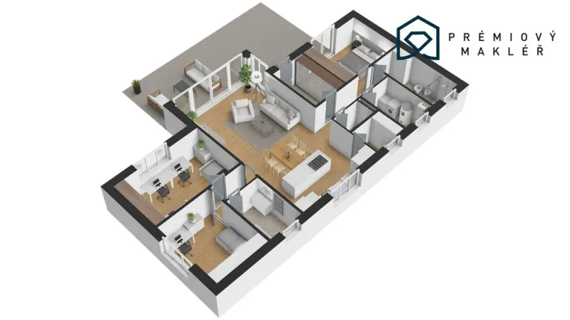 Prodej pozemku, Most, 770 m2