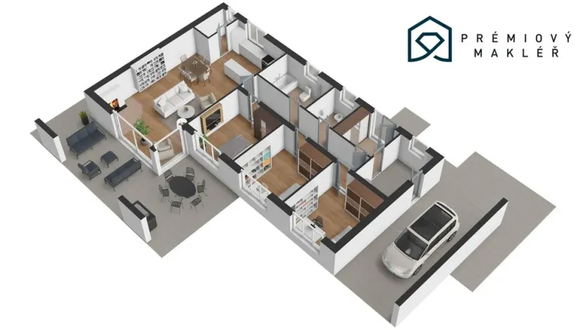 Prodej pozemku, Most, 770 m2