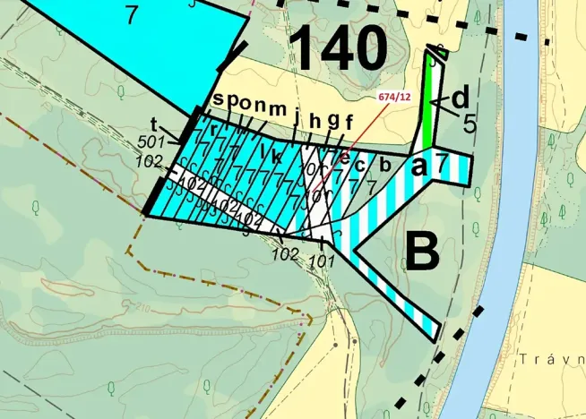 Dražba lesa, Přerov, 1205 m2