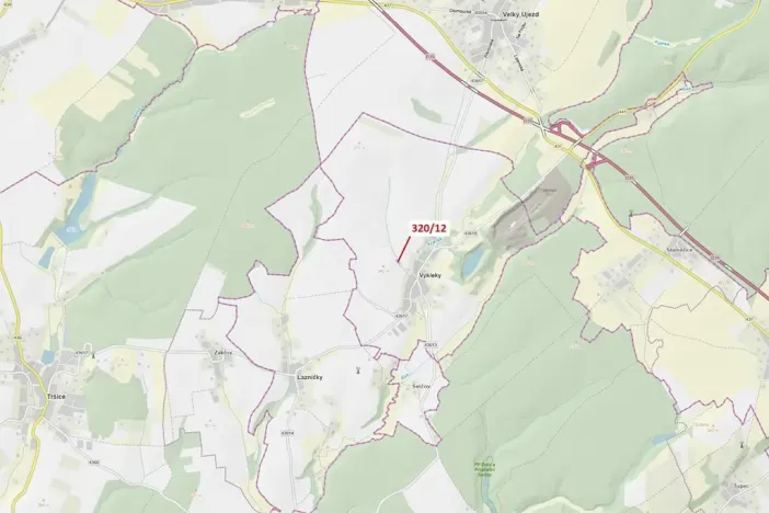 Dražba lesa, Výkleky, 1024 m2