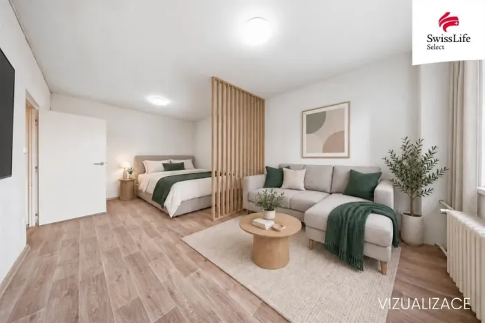 Prodej bytu 1+1, Hradec Králové - Nový Hradec Králové, třída Edvarda Beneše, 40 m2