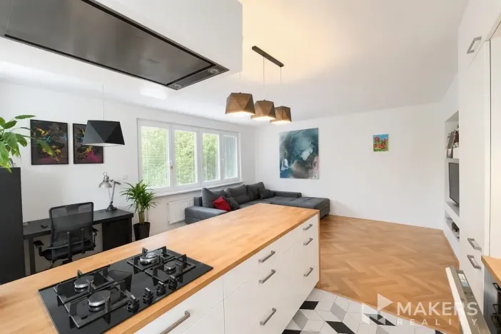 Pronájem bytu 3+kk, Praha - Smíchov, Nad Palatou, 75 m2