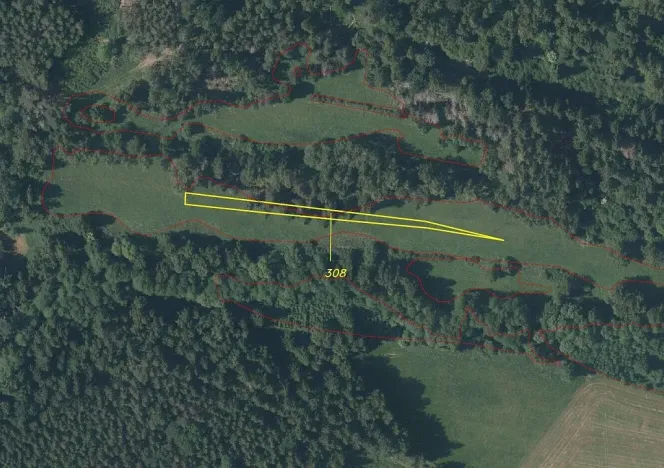 Prodej pole, Bezvěrov - Žernovník, 1114 m2