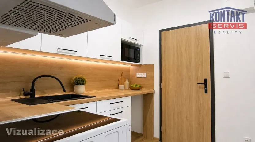 Pronájem bytu 1+1, Písek, Táborská, 27 m2