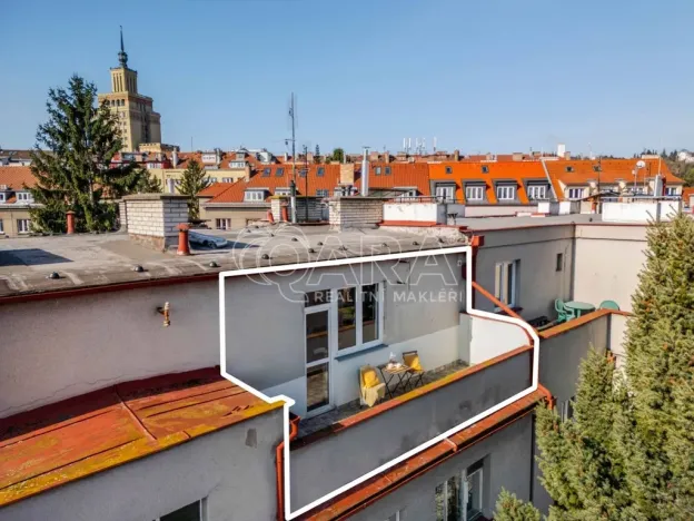 Pronájem bytu 2+kk, Praha - Bubeneč, Ve struhách, 45 m2