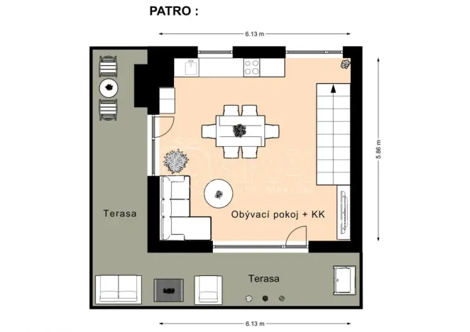 Pronájem bytu 3+kk, Praha - Letňany, Pavla Beneše, 130 m2
