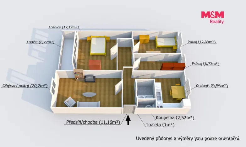 Prodej bytu 4+1, Plzeň - Bolevec, Gerská, 82 m2