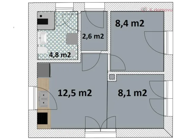 Prodej rodinného domu, Orlová - Lutyně, Přespolní, 36 m2