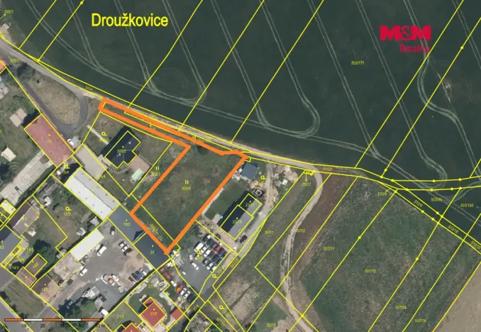 Prodej pozemku pro bydlení, Droužkovice, 1732 m2