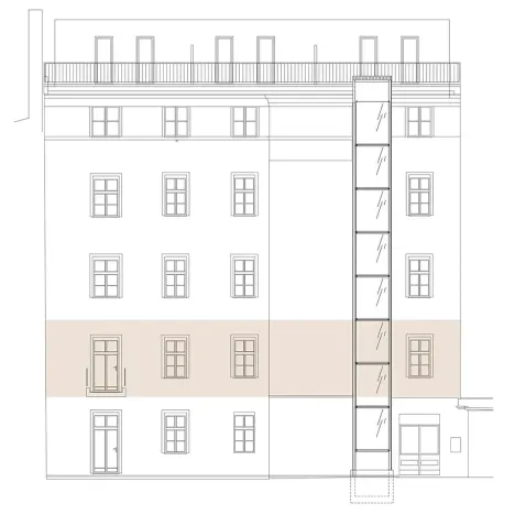 Pronájem bytu 2+kk, Praha, Myslíkova, 63 m2