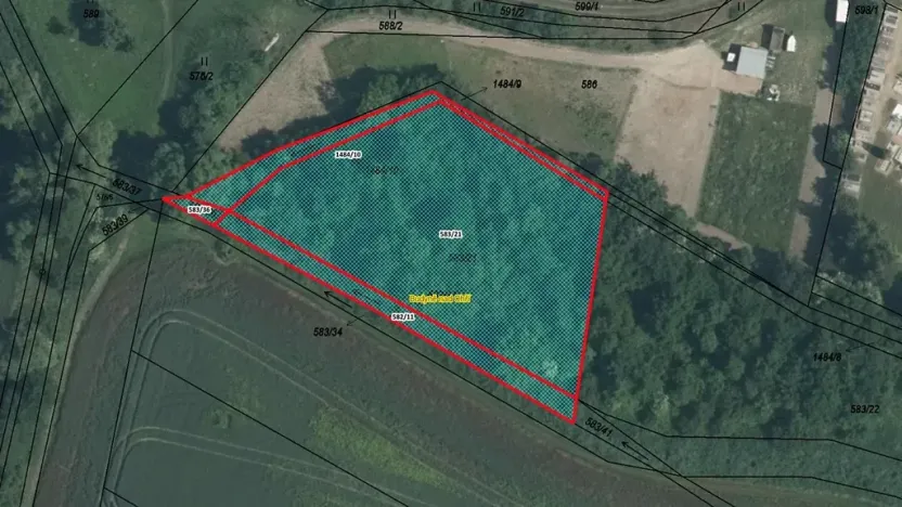 Prodej louky, Budyně nad Ohří, 2728 m2