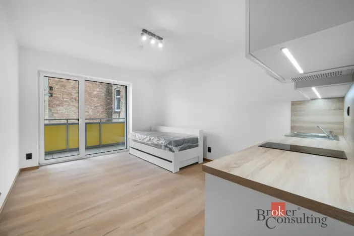 Pronájem bytu 1+kk, Brno - Zábrdovice, Bratislavská, 23 m2