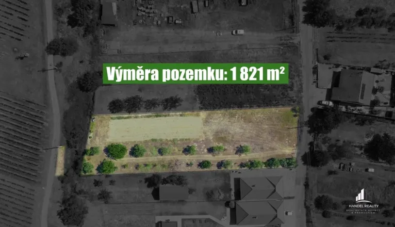 Prodej pozemku pro bydlení, Bavory, 1821 m2