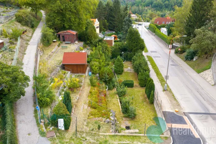 Prodej zahrady, Český Krumlov, 989 m2