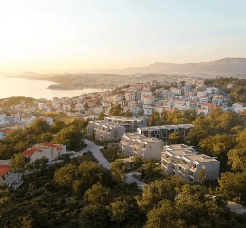 Prodej bytu 2+kk, Podstrana, Chorvatsko, 28 m2