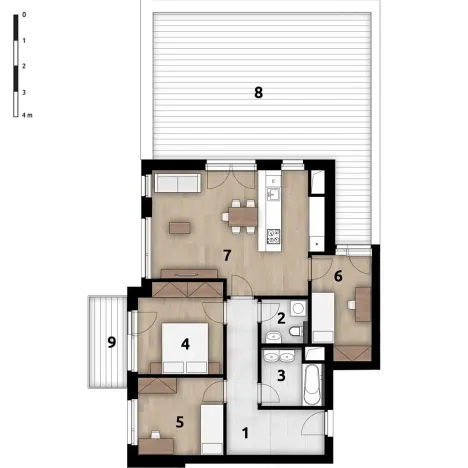 Prodej bytu 4+kk, Praha, 85 m2