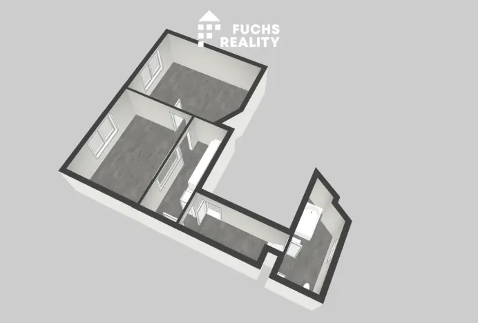 Prodej bytu 2+kk, Lanškroun - Žichlínské Předměstí, Dobrovského, 60 m2