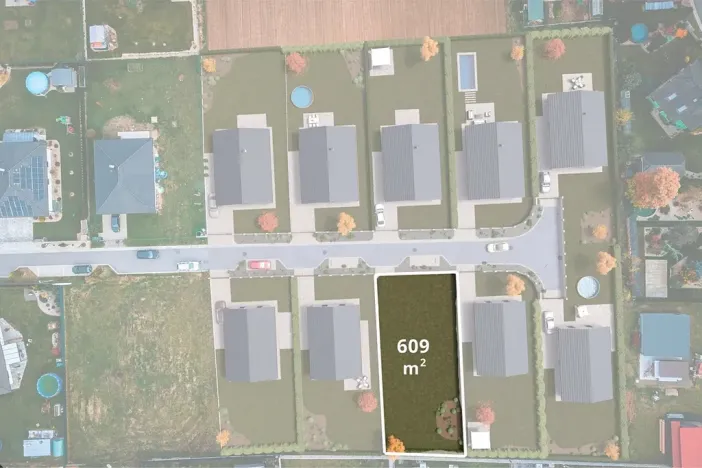 Prodej pozemku pro bydlení, Labské Chrčice, 609 m2