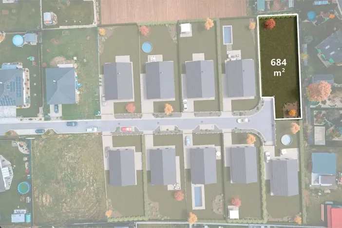 Prodej pozemku pro bydlení, Labské Chrčice, 684 m2