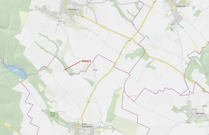 Dražba lesa, Horní Dunajovice, 164 m2