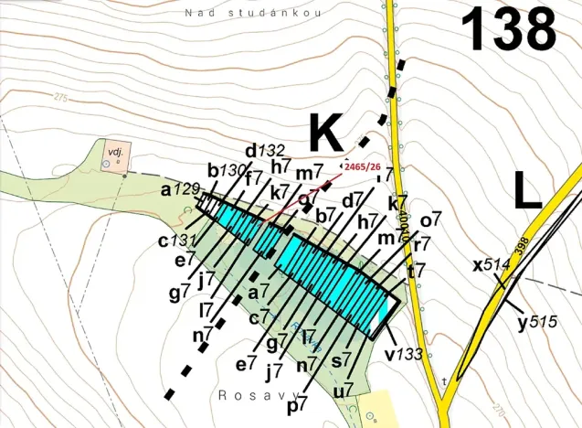 Dražba lesa, Horní Dunajovice, 178 m2