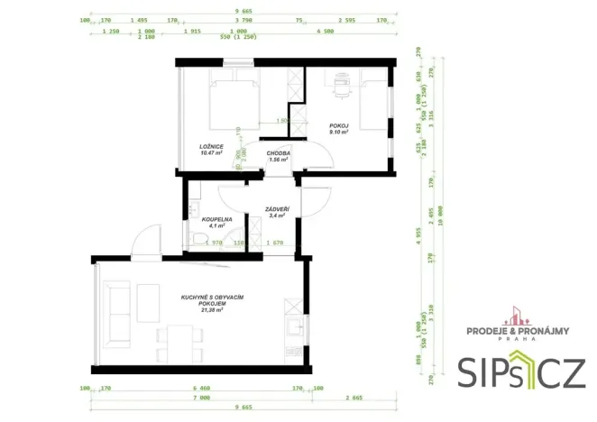 Prodej domu na klíč, Louny, 62 m2