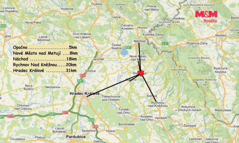 Pronájem bytu 2+kk, Dobruška, 1. máje, 25 m2