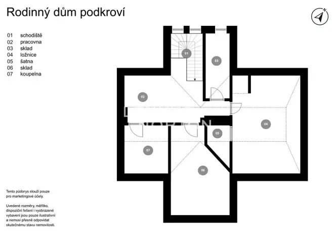 Prodej rodinného domu, Praha - Smíchov, Tichá, 324 m2