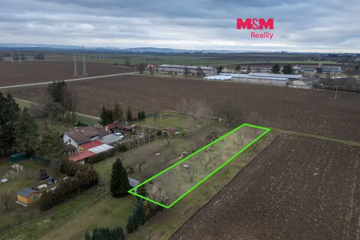 Prodej pozemku pro bydlení, Dub nad Moravou, 967 m2