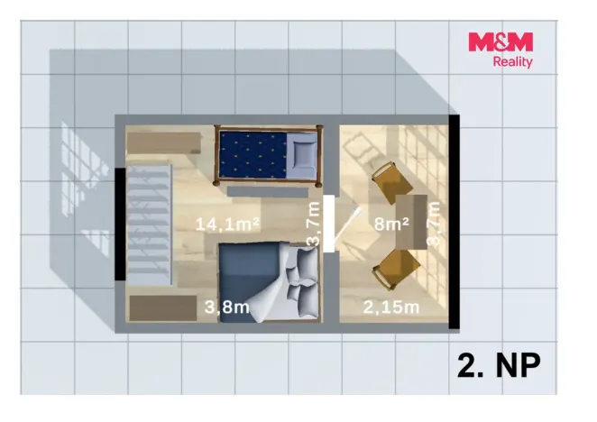 Prodej chaty, Lipoltice - Sovoluská Lhota, 33 m2