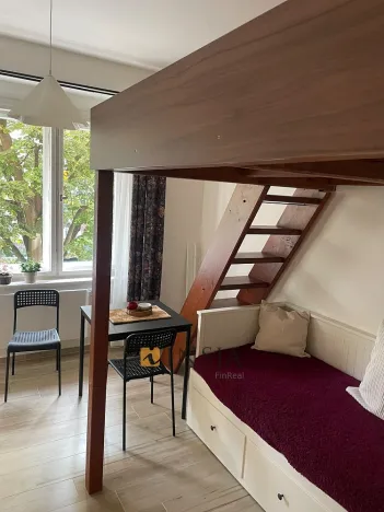 Pronájem bytu 1+kk, Praha - Bubeneč, Terronská, 25 m2