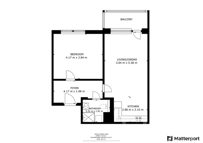 Pronájem bytu 2+kk, Praha - Hloubětín, Sobí, 55 m2