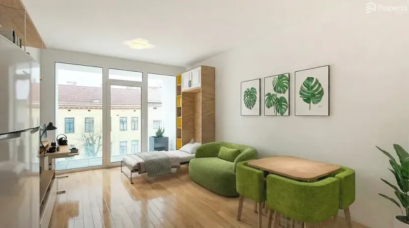 Pronájem bytu 1+kk, Znojmo, Jarošova, 35 m2