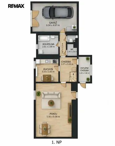 Prodej rodinného domu, Zahrádky, 168 m2