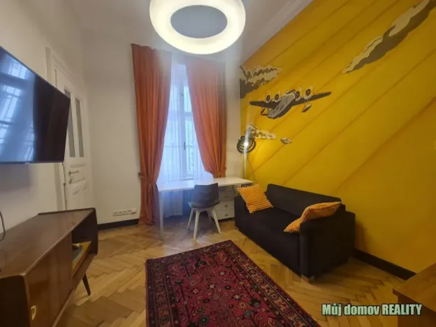 Pronájem bytu 1+1, Praha - Nové Město, Hálkova, 38 m2