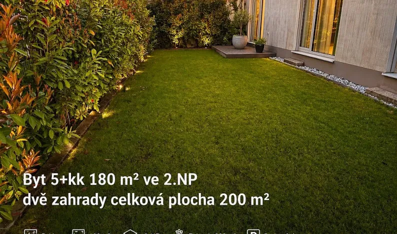 Prodej bytu 5+kk, Praha - Braník, Pod svahem, 180 m2