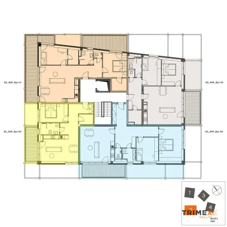 Prodej bytu 3+kk, Valašské Meziříčí, Štěpánov, 78 m2
